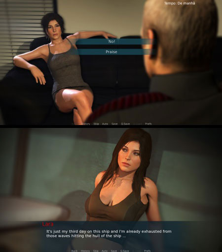 скриншоты игры Lara Choices