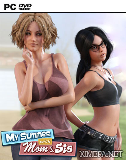 постер игры Summer with Mom & Sis