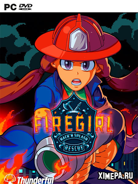 постер игры Firegirl: Hack 'n Splash Rescue