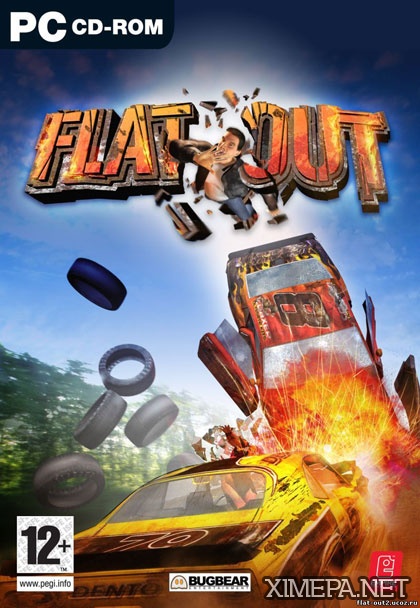 постер игры FlatOut 2004