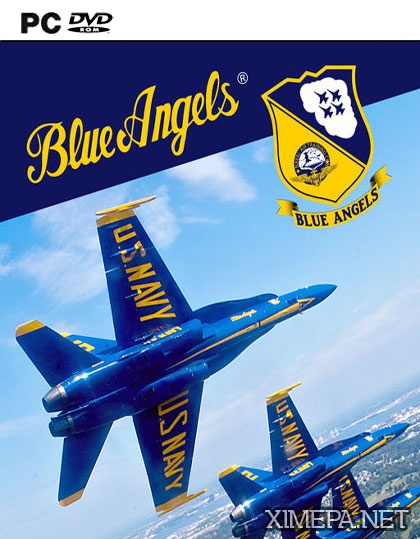 постер игры Blue Angels Aerobatic Flight Simulator