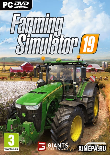 постер игры Farming Simulator 19