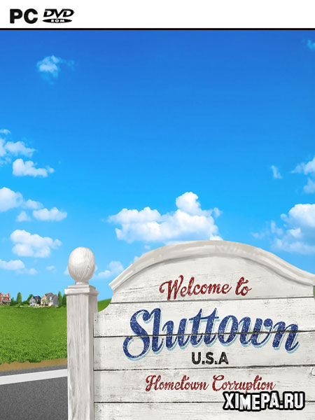 постер игры Sluttown USA: Hometown Corruption