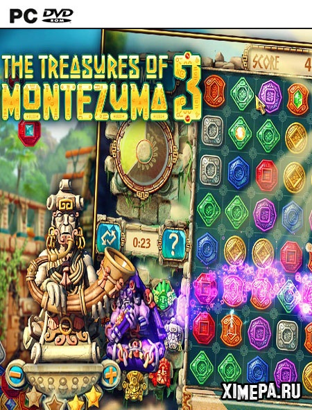 постер игры Сокровища Монтесумы 3