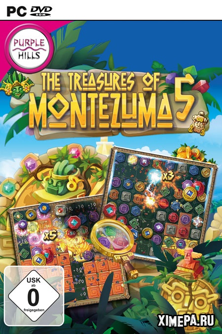 постер игры Сокровища Монтесумы 5