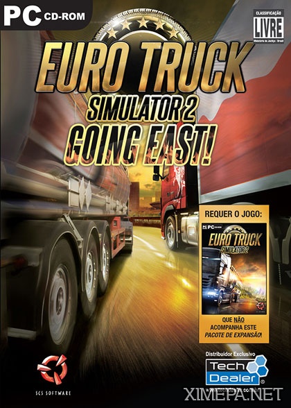 постер игры Euro Truck Simulator 2: Going East