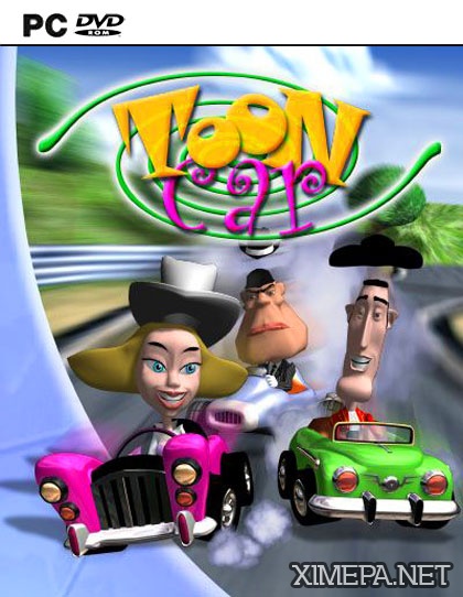 постер игры Большие гонки / Toon Car