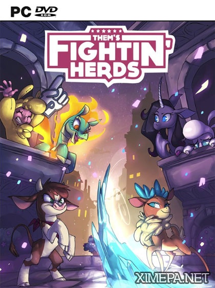 постер игры Them’s Fightin’ Herds