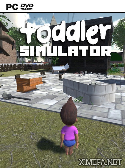 постер игры Toddler Simulator \ Симулятор малыша