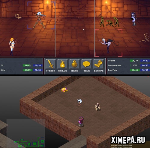 скриншоты игры Lewd Maze