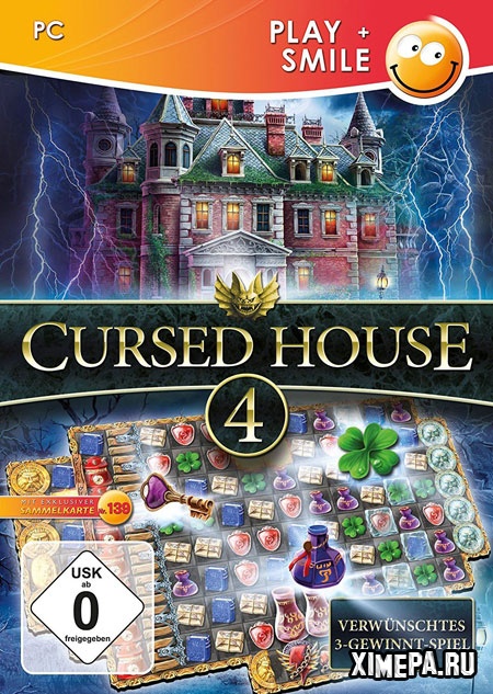 постер игры Проклятый дом 4 / Cursed House 4