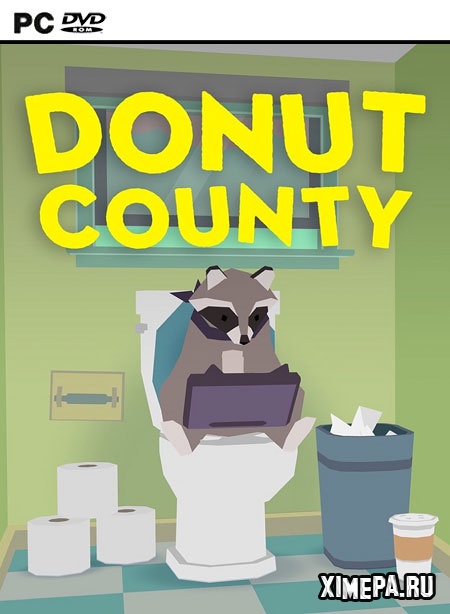 постер игры Donut County