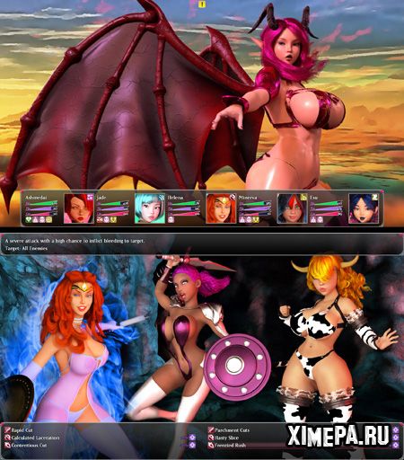 скриншоты игры Ashmedai: Queen of Lust