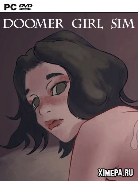 постер игры Doomer Girl Sim