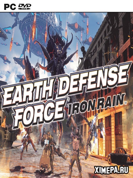 постер игры Earth Defence Force: Iron Rain
