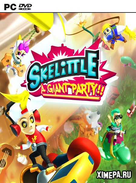 постер игры Skelittle: A Giant Party!!