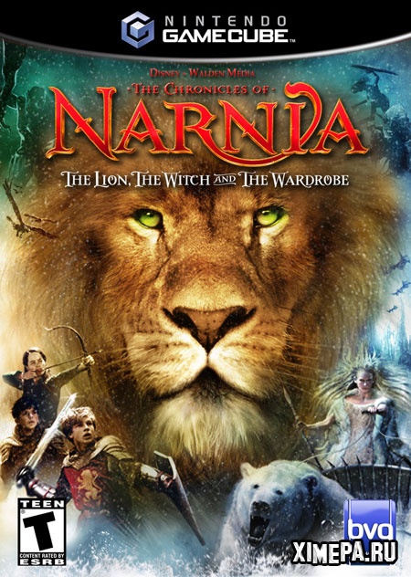 постер игры Хроники Нарнии: Лев, Колдунья и Волшебный Шкаф