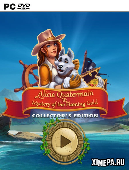 постер игры Алисия Квотермейн 3: Тайна пылающего золота