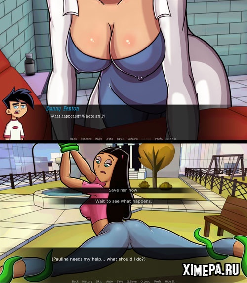 скриншоты игры Amity Park