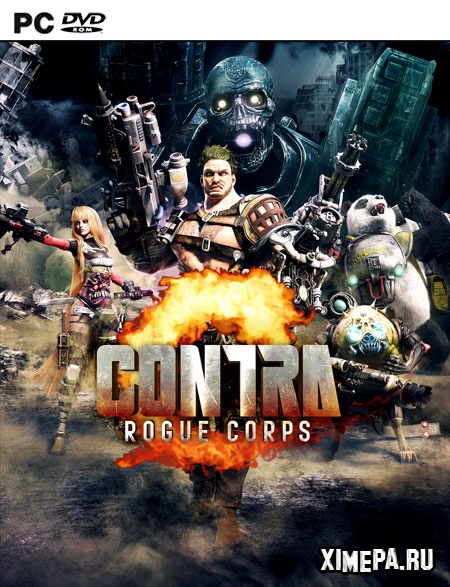 постер игры CONTRA: ROGUE CORPS