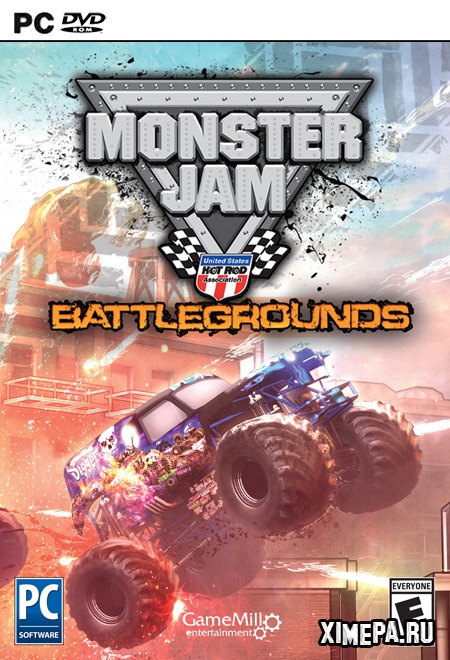 постер игры Monster Jam Battlegrounds