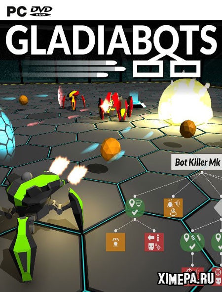 постер игры Gladiabots
