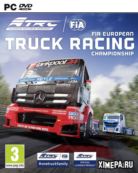 постер игры FIA European Truck Racing Championship