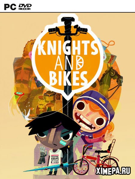 постер игры Knights And Bikes