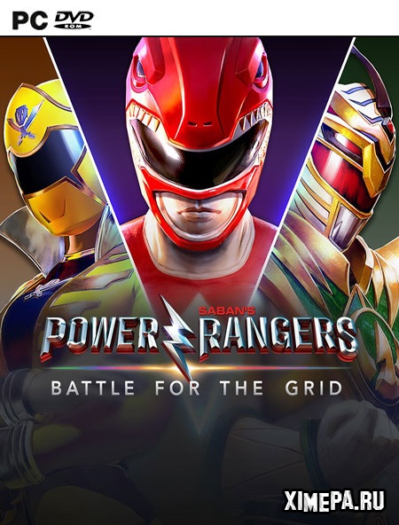постер игры Power Rangers: Battle for the Grid