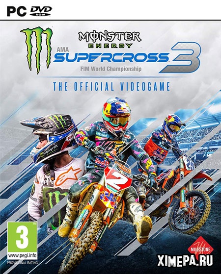 постер игры Monster Energy Supercross - The Official Videogame 3