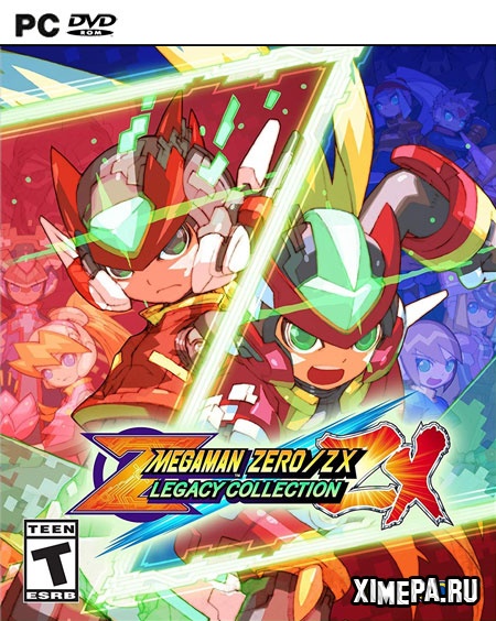 постер игры Mega Man Zero / ZX Legacy Collection