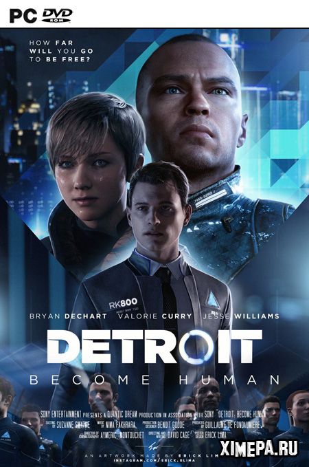 постер игры Detroit: Become Human