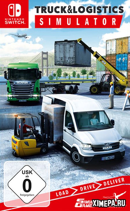 постер игры Truck and Logistics Simulator