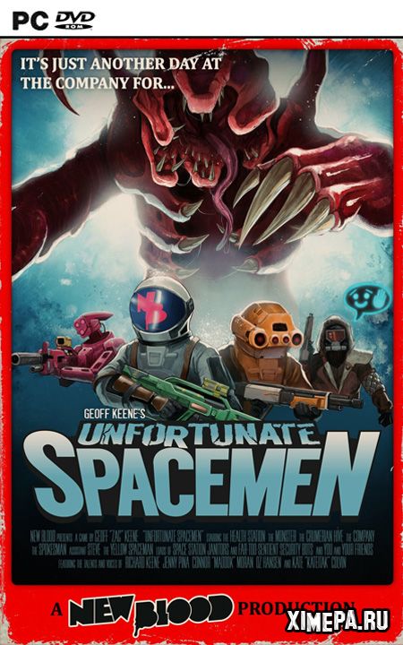 постер игры Unfortunate Spacemen