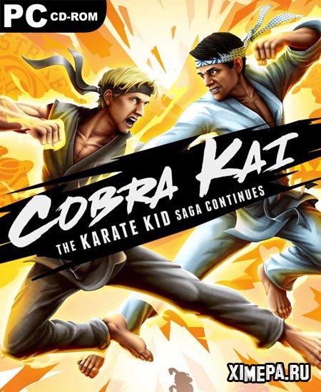 постер игры Cobra Kai: The Karate Kid Saga Continues