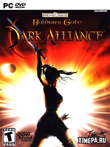 постер игры Baldur's Gate: Dark Alliance