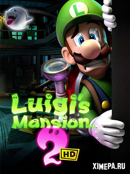 постер игры Luigi's Mansion 2 HD