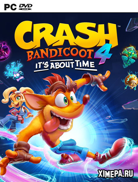 постер игры Crash Bandicoot 4: It’s About Time
