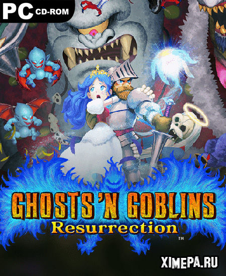 постер игры Ghosts 'n Goblins Resurrection