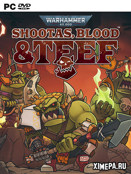 постер игры Warhammer 40,000: Shootas, Blood & Teef
