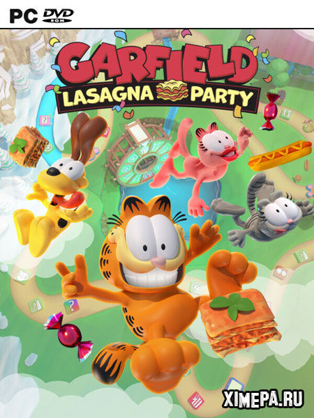 постер игры Garfield: Lasagna Party