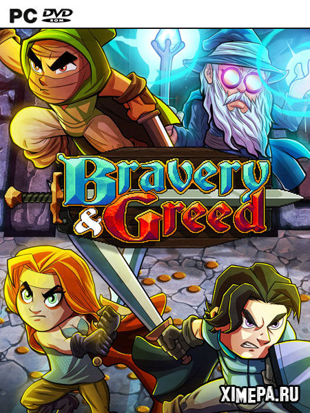 постер игры Bravery and Greed