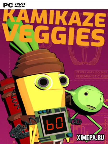 постер игры Kamikaze Veggies