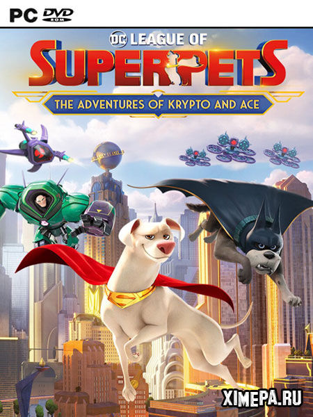 постер игры DC League of Super-Pets: The Adventures of Krypto and Ace