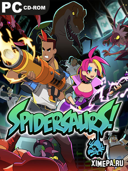 постер игры Spidersaurs
