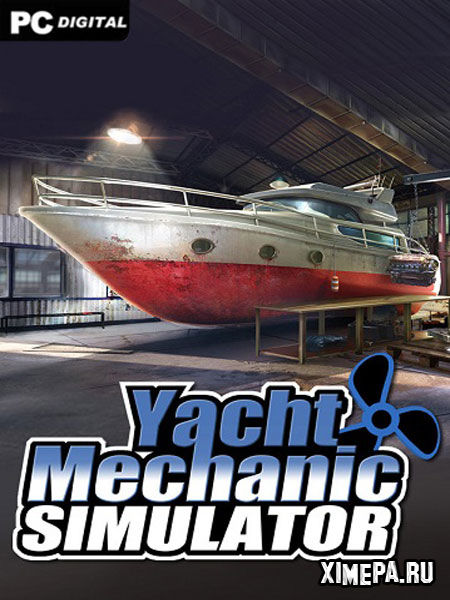 постер игры Yacht Mechanic Simulator