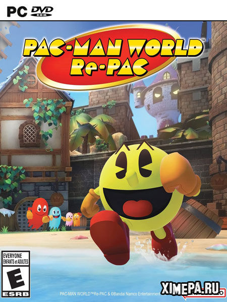 постер игры PAC-MAN WORLD Re-PAC