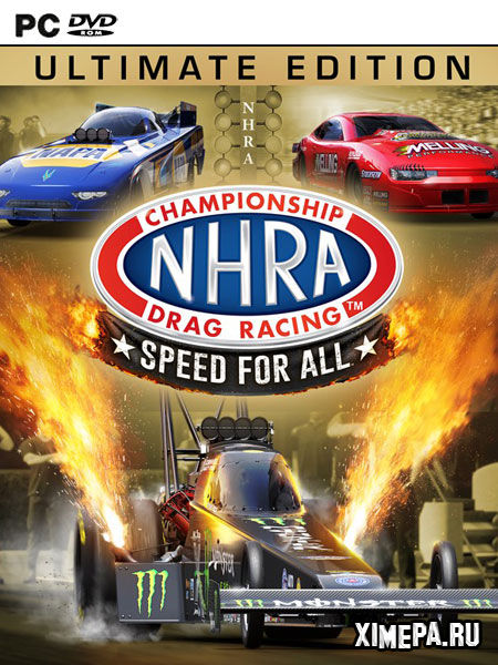 постер игры NHRA Championship Drag Racing: Speed For All