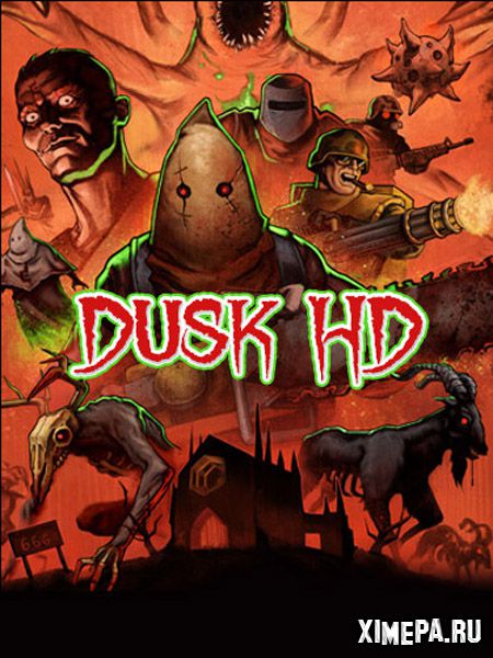 постер игры DUSK HD: Intruder Edition