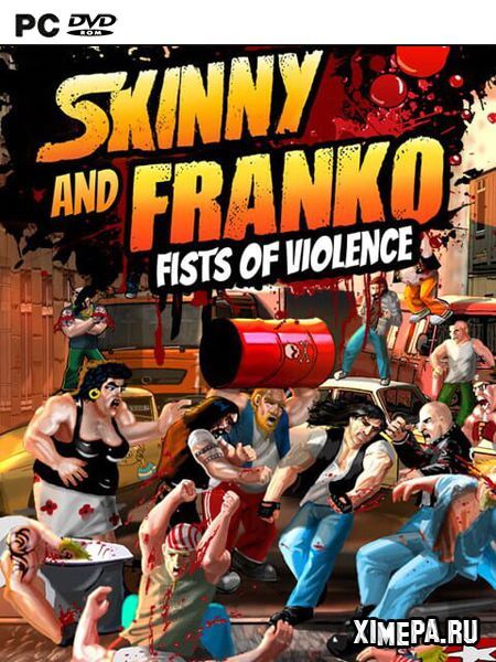 постер игры Skinny & Franko: Fists of Violence